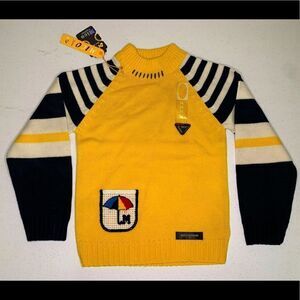 Yellow Mico Fashion Boys Sweater